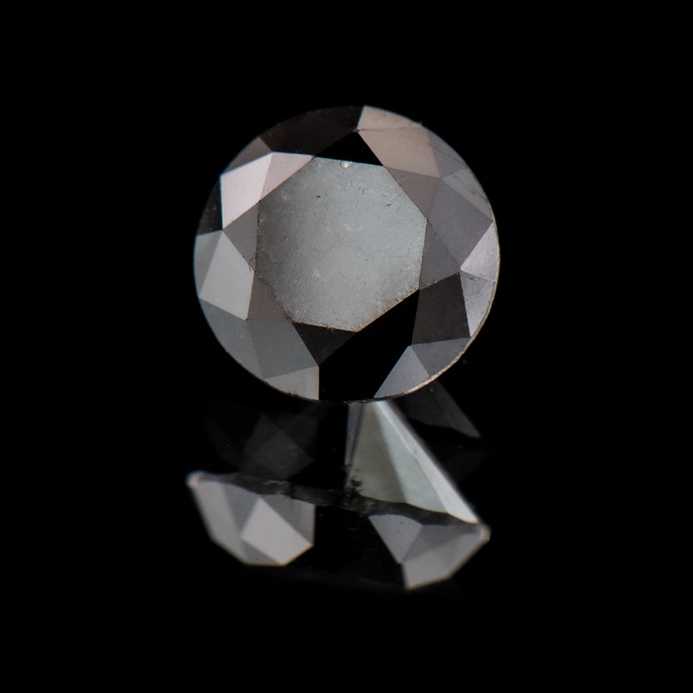 Asteroid - Natural Black Diamond